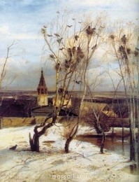 А.К. Саврасов. Грачи прилетели.