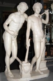 Встречи. Обсуждения встреч. Планирование. - Joseph_Nollekens_(1737_-_1823)_Castor_and_Pollux_front_(V&A_2007)_867402916.jpg
